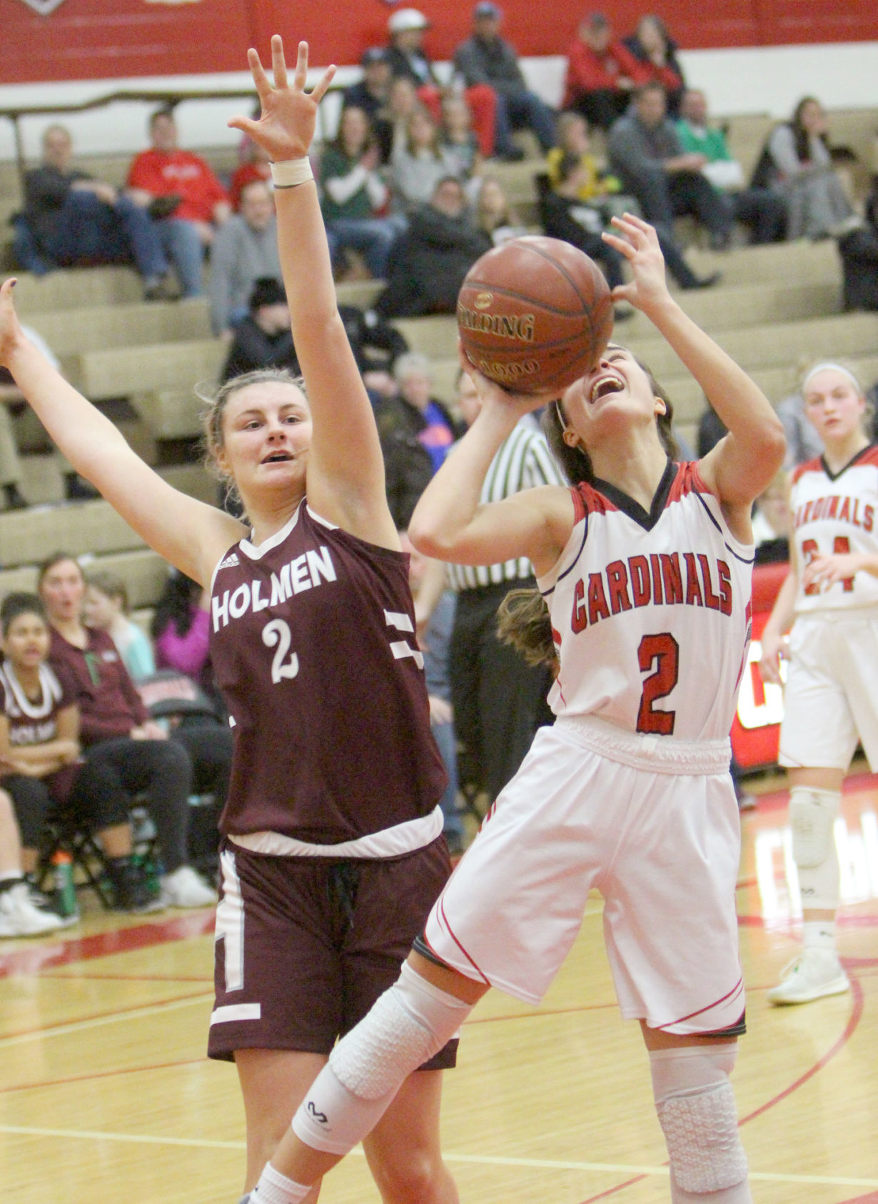 Holmen at Chi-Hi girls basketball 2-10-20
